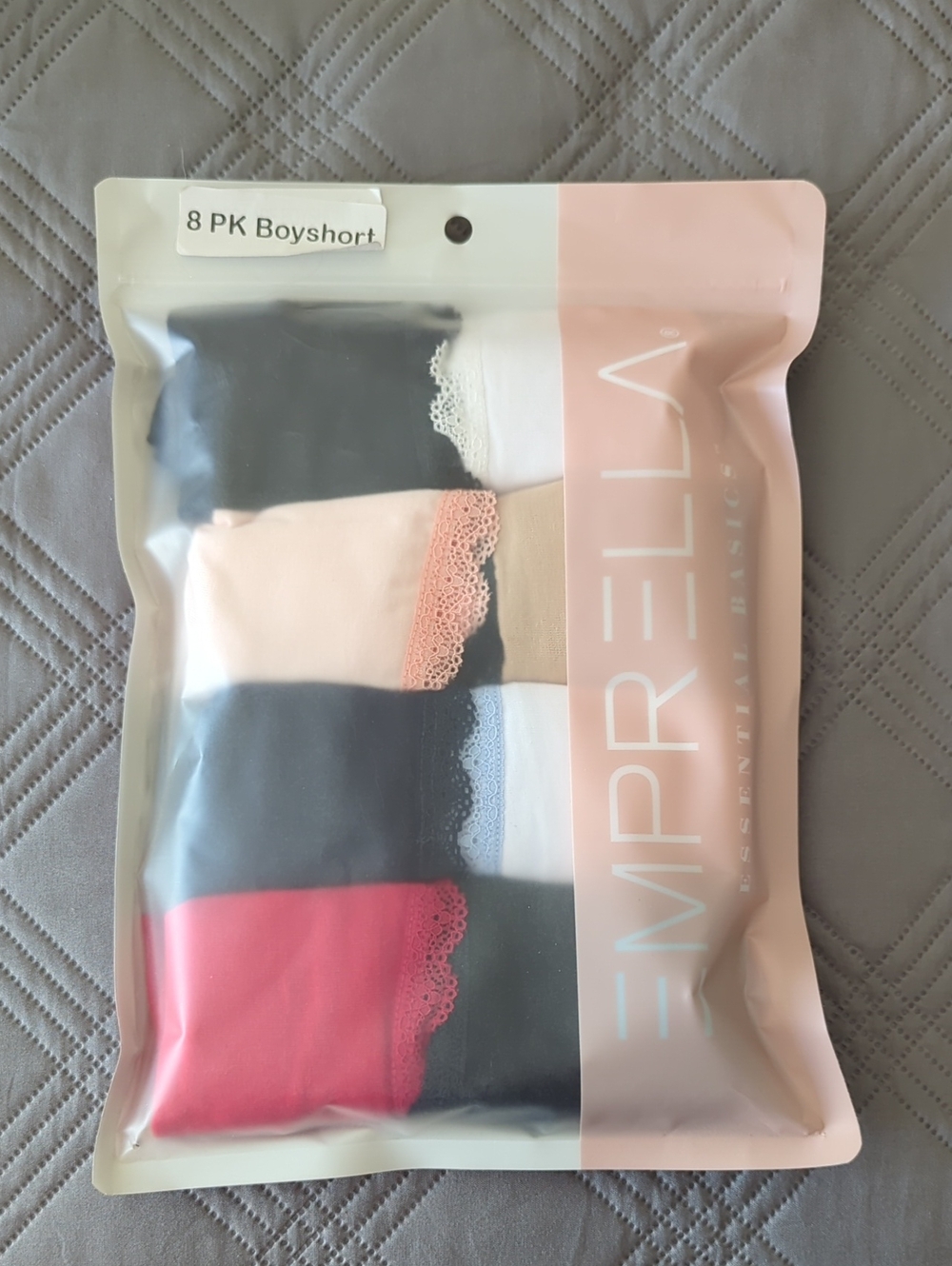 EMPRELLA 8-Pack Boyshorts - Mixed Colors